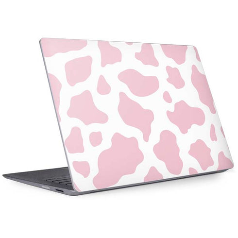 Pink Cow Print Surface Laptop 2 Skin